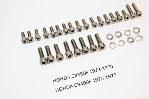 Honda CB350F CB400F Carburetor Stainless Steel Socket Cap Screw Kit