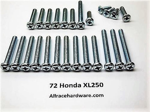 72 Honda XL250 Screw Kit