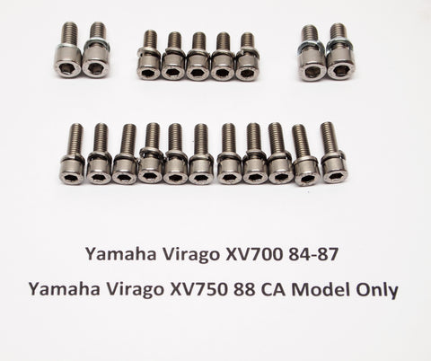 Yamaha Virago XV700 Virago XV750 CA Model Carburetor Socket Cap Screw Kit