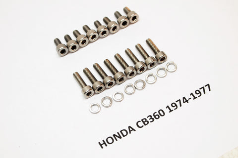 Honda CB360 Carburetor Stainless Steel Socket Cap Screw Kit 