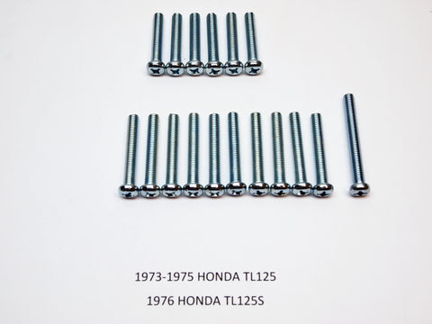 Honda TL125 JIS SCREW KIT