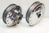 72 Honda CB175 CL175 Front and Rear Wheel Hubs Polished