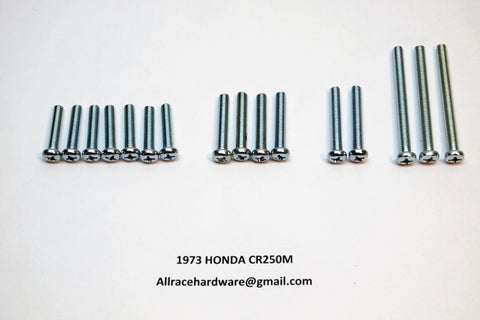 Honda CR250M Engine Side Cover Screw Kit