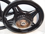 78 Honda CX500 Front and Rear Wheels Rims Powder Coated Semi Gloss Black