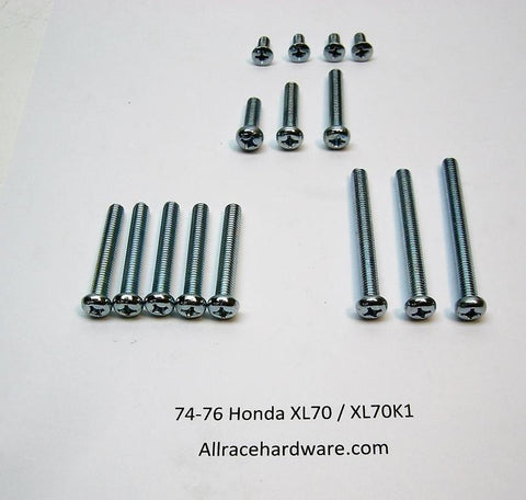74-76 Honda XL70 Screw Kit