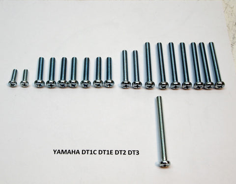 70-73 Yamaha DT Engine Side Cover Screw Kit